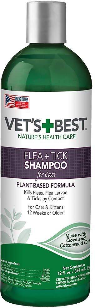 Natrual Flea + Tick Shampoo for Cats