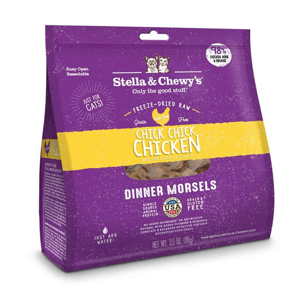 Freeze-Dried Chick Chick Chicken Dinner Morsels
