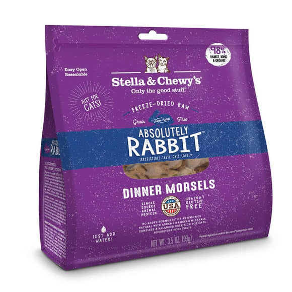 Freeze-Dried Absolutely Rabbit Dinner Morsels