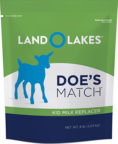 Sustituto de leche para niños Doe's Match, 8 libras 