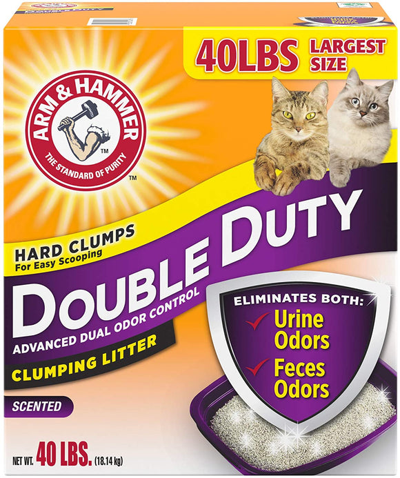 Double Duty Scented Clumping Litter 40 lbs