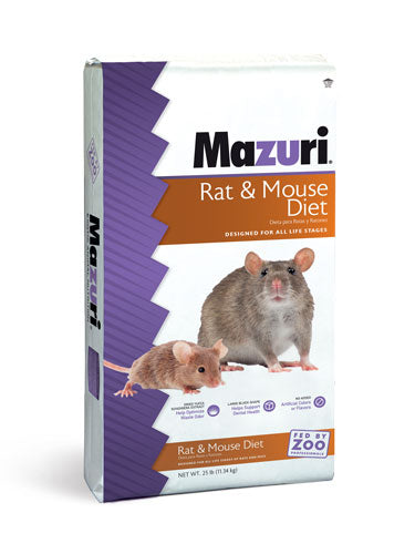 Mazuri Rat & Mouse Diet 25lbs