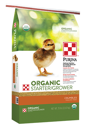 Organic Starter-Grower Feed 35lbs