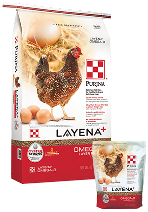 Layena Plus Omega-3 Pellets en capas 