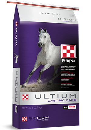 Fórmula para caballos Ultium para el cuidado gástrico 
